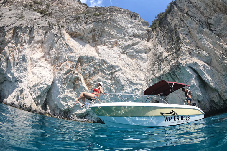 Marathonisi - Keri Caves Private Cruise